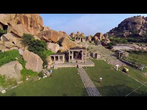 Anginadri hill..  Hampi