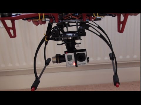 How to install the Zenmuse H3-3D Gimbal on the DJI F550 and F450