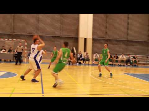 slovenska-kosarka.si: Žan Jenko popravil zgrešen met Lenarčiča (Medvode : Janče)