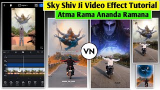 Aathma Raama  Sky Shiv Ji Effect Video Editing  In