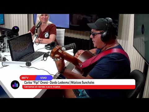 Cerramos el viernes a pura música con el músico de Sunchales Carlos "Pipi" Oroná