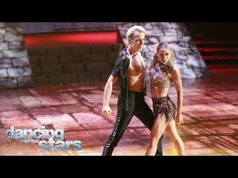 Riker Lynch and Allison Holker Salsa (Week 3) | Dancing With The Stars