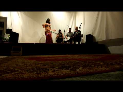 Ziva Emtiyaz with Master Percussionist Souhail Kaspar, Majdi Kurd and Victoria Carter