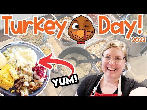 2022 🦃 EPIC Thanksgiving prep, shop, & cook with me!