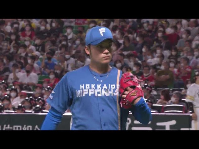 【6回裏】ファイターズ・伊藤大海 6回100球2失点の粘投!! 2022年6月25日 福岡ソフトバンクホークス 対 北海道日本ハムファイターズ