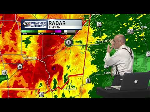April 14, 2019 Alabama Severe Weather Coverage - ABC 33/40