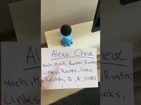 Cheat code für Alexa Von amazon