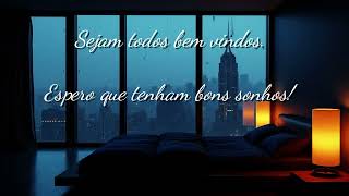 Som de chuva com trovões - Dormir e Relaxar a noite inteira 😴😴😴