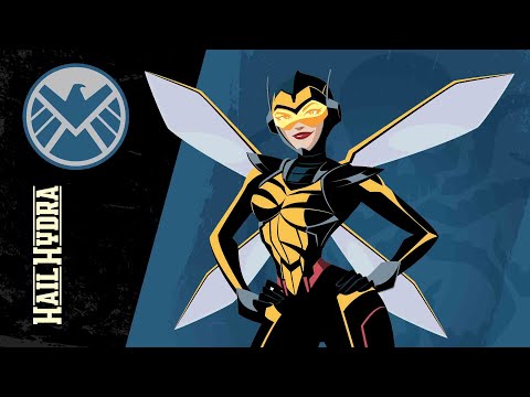 Spin Master Games | Hail Hydra | Hero Card - Wasp