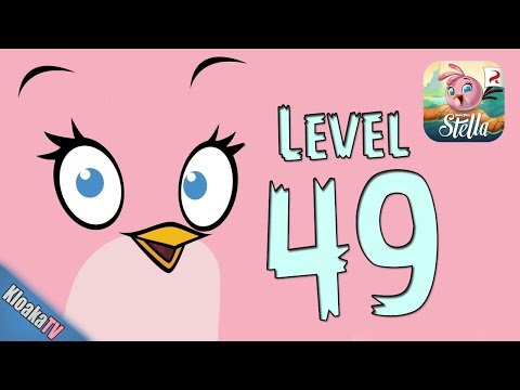 Angry Birds Stella - Level 49 Walkthrough (3 Stars)