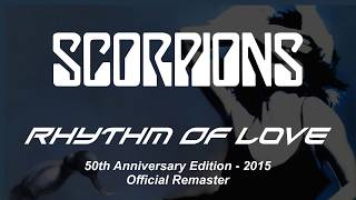 Scorpions - Rhythm Of Love (Lyrics) Official Remaster 2015 - 50th Anniversary Edition