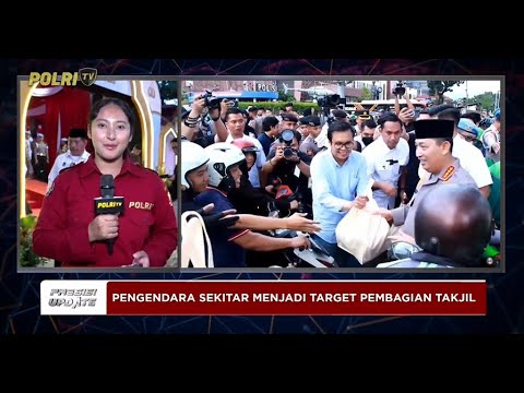PRESISI UPDATE: KAPOLRI BAGIKAN TAKJIL JELANG WAKTU BERBUKA 17/03/2025 18.00