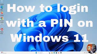 YouTube Thumbnail for How to login with a PIN on Windows 11