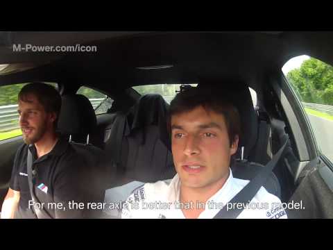 BMW M4 Coupé and BMW M3 Sedan Race driver test at Nürburgring Nordschleife