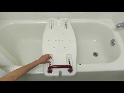 How To Install The Portable Shower Bench   Vive Health