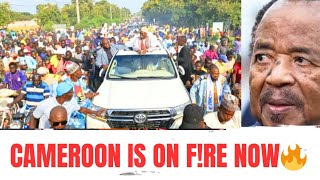 UPRISING NOW IN YAOUNDE CAMEROON #paulbiya #issatchiroma #cameroonnews