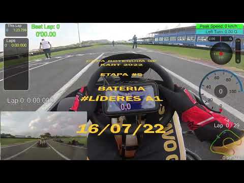 COPA BOTEQUIM GP KART 2022 - ETAPA 5 - BATERIA LÍDERES A1 - BETO CARRERO - SHORT (16/07/22)