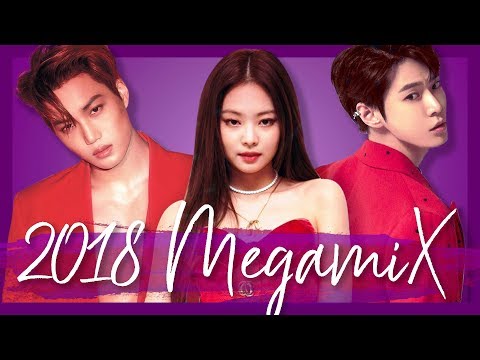 A YEAR IN K-POP | 2018 MEGAMIX (50+ songs!)