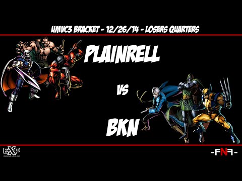FNF 12-26-14 - UMVC3 - PlainRell vs. BKN - Losers Quarters