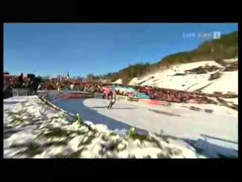 Gregor Schlierenzauer Vikersund 2009 192m 2. Durchgang ORF