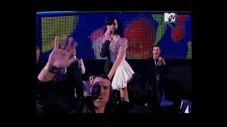 KATY PERRY WITH HOT`N`COLD AT THE EMA´S 2008 ..