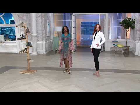 Earth Leather or Suede Two-Piece Sandals - Hera on QVC