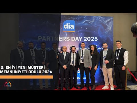 DİA ÖDÜL TÖRENİ- 2024 2. EN İYİ YENİ MÜŞTERİ MEMNUNİYETİ ÖDÜLÜ "MAVVO BİLİŞİM"