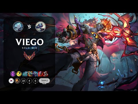 Viego Mid vs Fizz - KR Grandmaster Patch 13.15