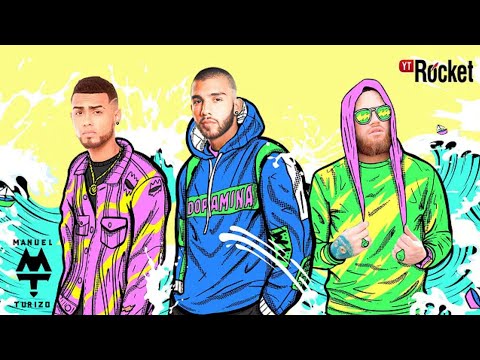 Manuel Turizo Ft. Jay Wheeler y Miky Woodz - Quiéreme Mientras Se Pueda (Remix)
