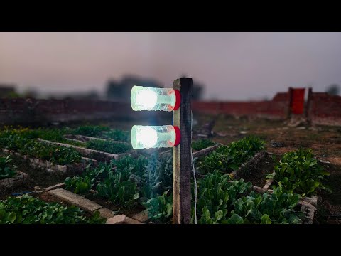I Built a Waterproof Outdoor Lamp Using Scrap – The Result Shocked Me