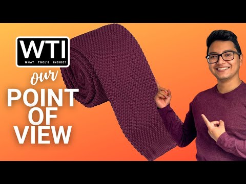 Dan Smith Skinny Knit Tie For Men - WTI product video review
