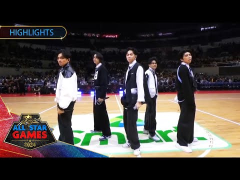 P-Pop group WRIVE performs “Hollywood” Star Magic All Star Games 2024
