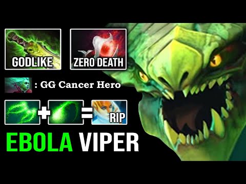 NEW 7.27d Ebola Mid Viper 100% Counter DP & Naga Carry with Orchid Shotgun EZ MMR DotA 2