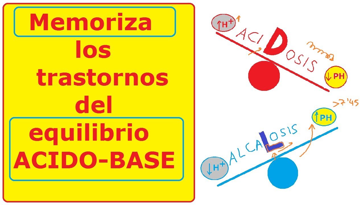 Memoriza los Trastornos del Equilibrio Ácido-Base #Mnemotecnia