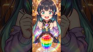 【エルフの異世界グルメ紹介】スライムの7色ゼリー【長屋のひよりん/VTuber】#sora #AI #個人vtuber