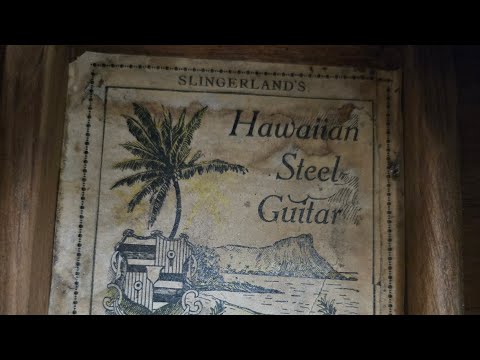 Slingerland Hawaiian Steel Guitar 1920s Vintage Acoustic Parlor Guitar image 25