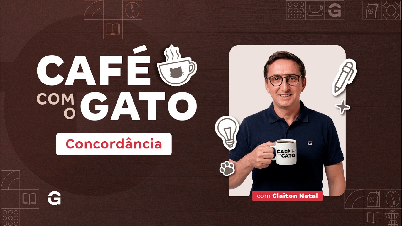 Café com o Gato | Concordância