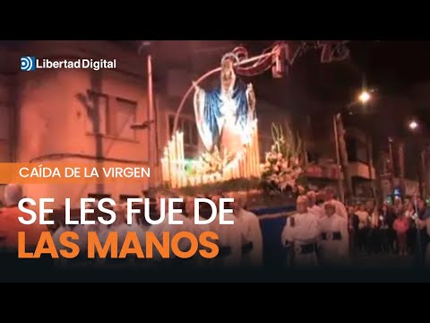 Caída de la virgen de San Vicente del Raspeig