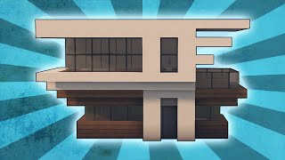 Minecraft: How To Build A Small Modern House Tutorial (#2)