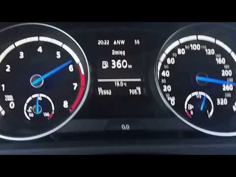 Volkswagen Golf VII R 300hp TOP SPEED