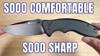 NEW RELEASE 2024 BEST BUDGET FOLDKING EDC KNIFE SENCUT CYBRIX KNIFE REVIEW #edccooperative #edc