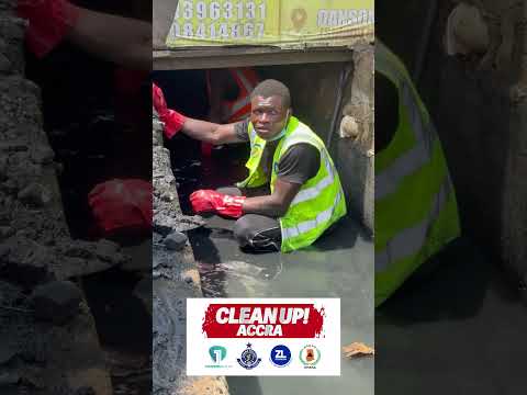 Desilting Ongoing at Shiabu Night Market on Clean Up Accra Drive | Ghana News