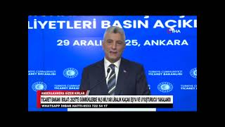 TİCARET BAKANI  BOLAT 2025’TE GÜMRÜKLERDE 98,5 MİLYAR LİRALIK KAÇAK EŞ
