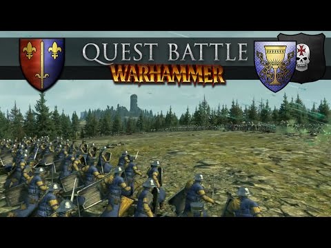 Questing with Bad Company (Alberic of Bordeleux Quest Battle of Manann)