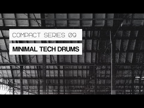 Minimal Tech Drum Samples and Loops - Bingoshakerz Compact Series