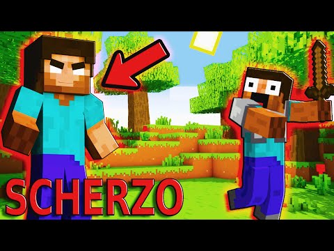 MI FINGO HEROBRINE PER SPAVENTARE I MIEI AMICI!! - Minecraft ITA