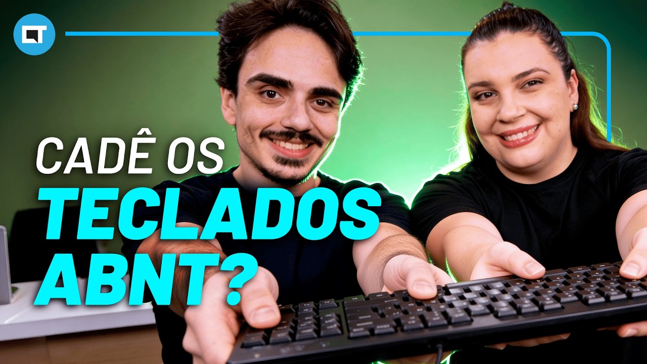 CADÊ os teclados ABNT?