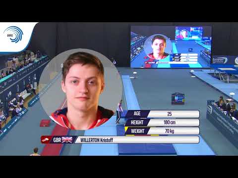 Kristof WILLERTON (GBR) - 2018 Tumbling Europeans, final