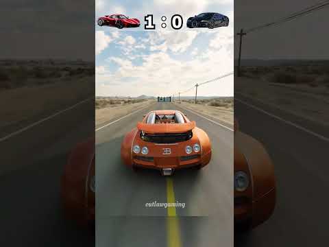 Koenigsegg Jesko Absolute Vs Bugatti Veyron #koenigsegg #bugatti #cars