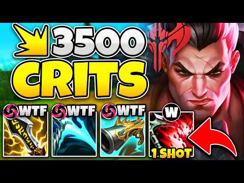 Riot forgot to balance full crit Darius... and oh my god it's unfair (1-SHOT CRITS)